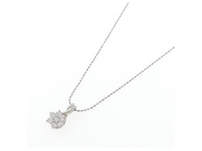 Autre Marque Collana in platino e diamanti Argento - vista 2