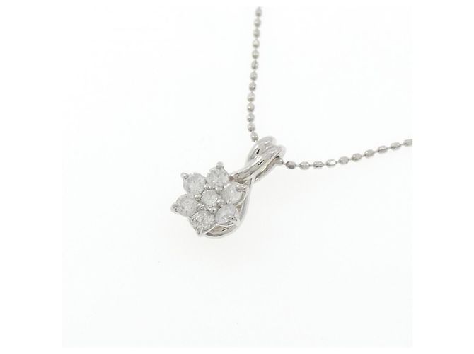 Autre Marque Collana in platino e diamanti Argento - vista 3