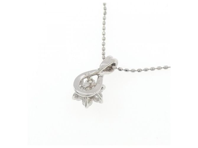 Autre Marque Collana in platino e diamanti Argento - vista 4