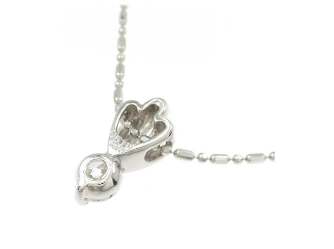 Autre Marque Collana in platino e diamanti Argento - vista 4