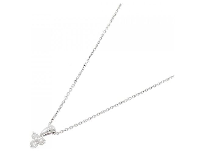 Autre Marque Collana in oro bianco 10K e diamanti Argento - vista 2