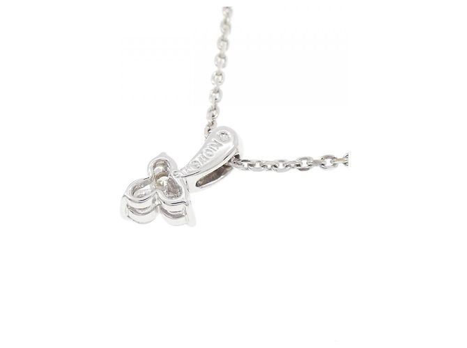 Autre Marque Collana in oro bianco 10K e diamanti Argento - vista 4