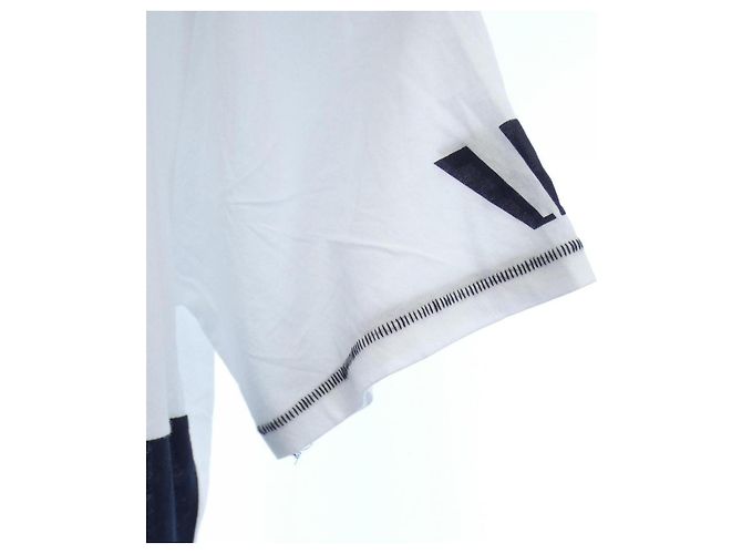 Autre Marque Camiseta de algodón lucien pellat-finet Negro Blanco - vista 5