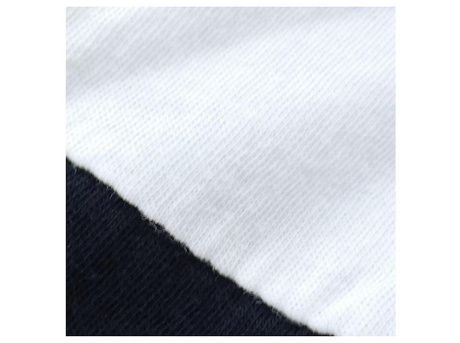 Autre Marque Camiseta de algodón lucien pellat-finet Negro Blanco - vista 6