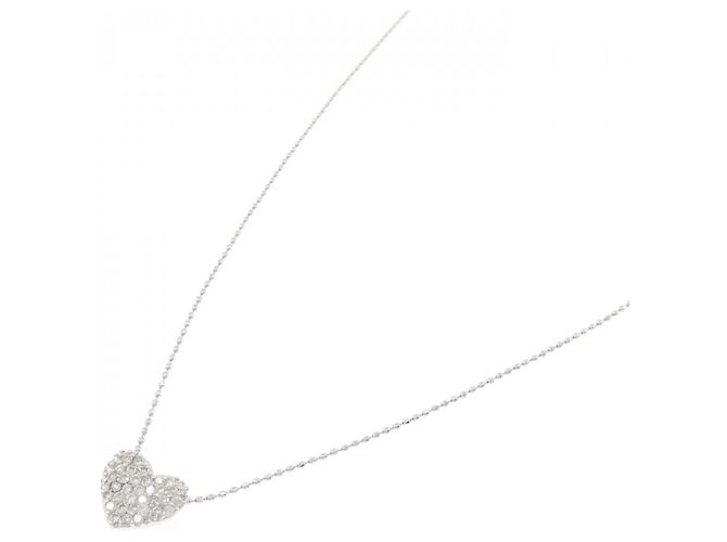 Autre Marque Collana in oro bianco Au750 e diamanti D'oro - vista 2