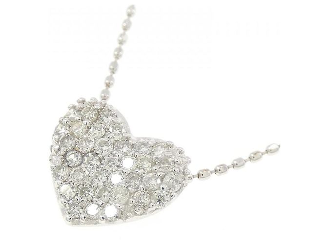 Autre Marque Collana in oro bianco Au750 e diamanti D'oro - vista 3