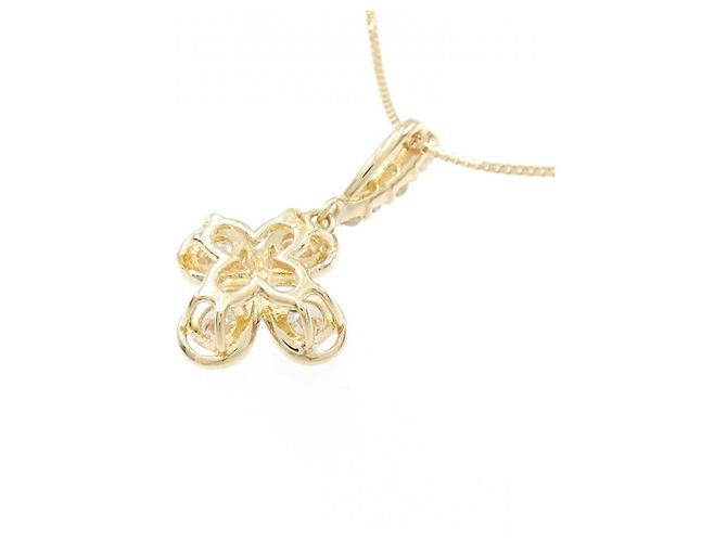 Autre Marque Collana Fiore in Diamanti Au750 D'oro - vista 4