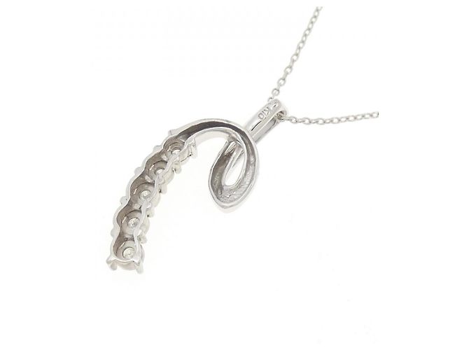 Autre Marque Collana in oro bianco 10K e diamanti Argento - vista 4