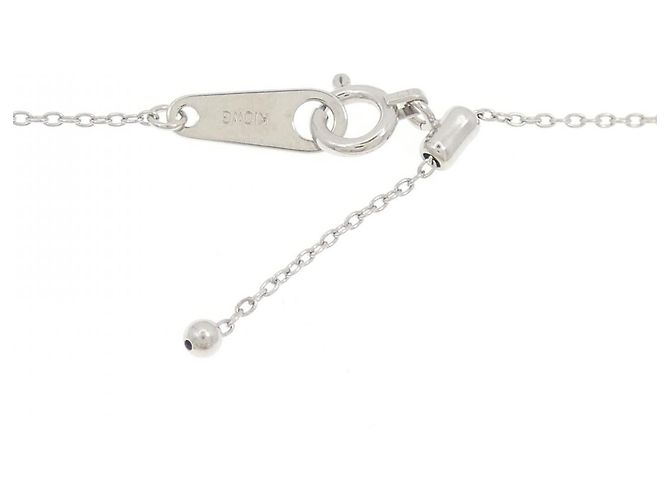 Autre Marque Collana in oro bianco 10K e diamanti Argento - vista 5