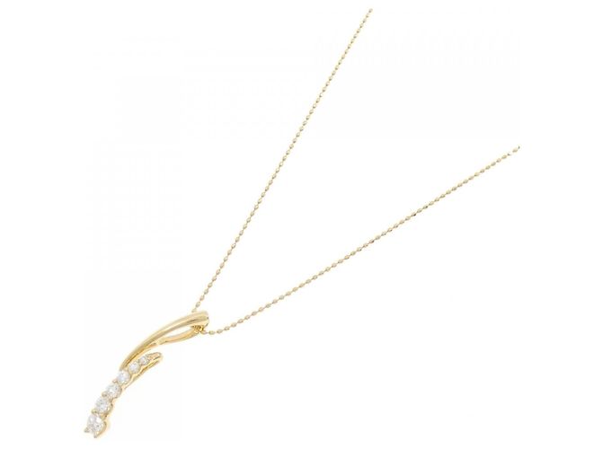 Autre Marque Collana con Diamanti Au750 D'oro - vista 2