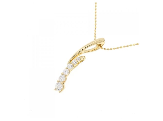 Autre Marque Collana con Diamanti Au750 D'oro - vista 3
