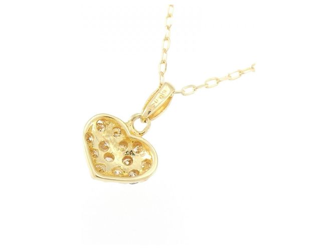 Autre Marque Colar de diamante Au750 Dourado - vista 4