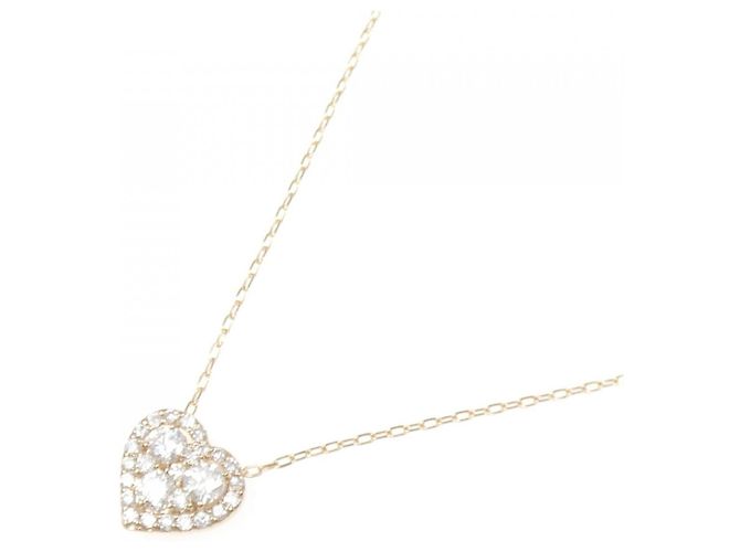Autre Marque Collana Cuore di Diamante Au750 Rosa - vista 2