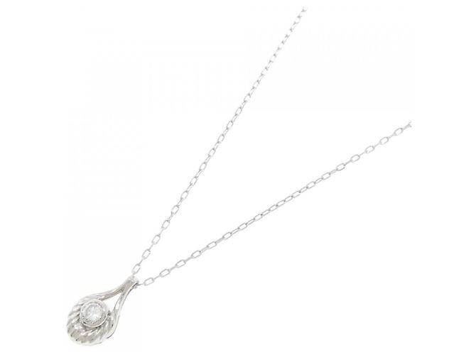 Autre Marque Collana con Diamanti Pt900/Pt850 Argento - vista 2