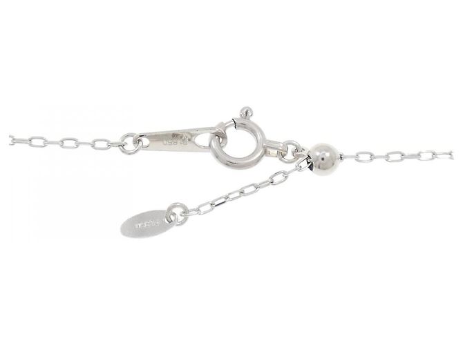 Autre Marque Collana con Diamanti Pt900/Pt850 Argento - vista 5
