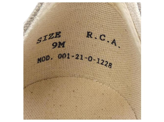 Autre Marque R.C.A Sneaker Weiß Khaki - Ansicht 6