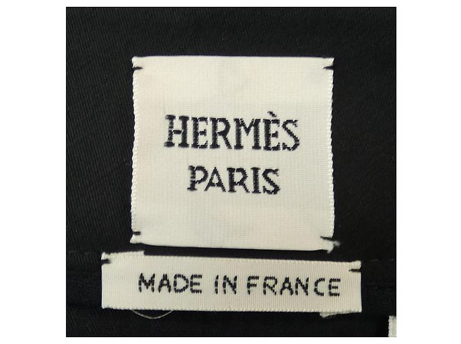 Hermès Pantalones Hermes Negro - vista 4