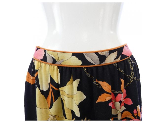 Falda LEONARD FASHION Negro Roja Beige - vista 5