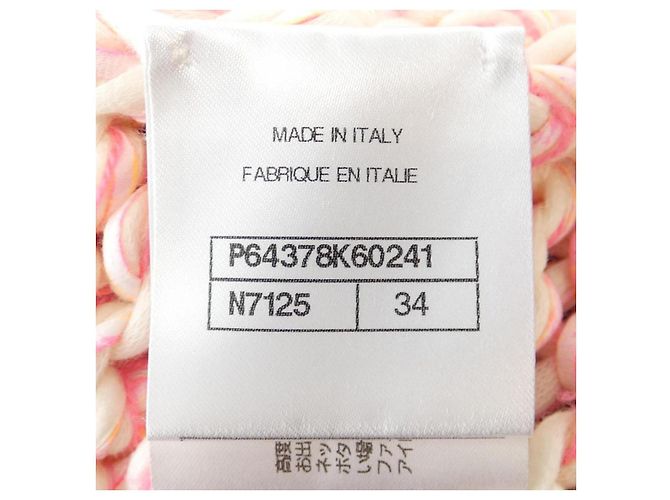 Timeless Cardigan Chanel Negro Rosa Blanco - vista 4