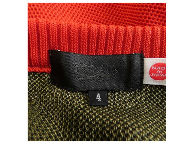 Autre Marque Top de punto Dance With Dragon Verde - vista 4