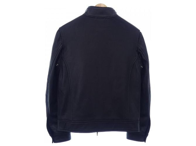 Autre Marque Lederjacke aus Lamm SILENCE Schwarz - Ansicht 2