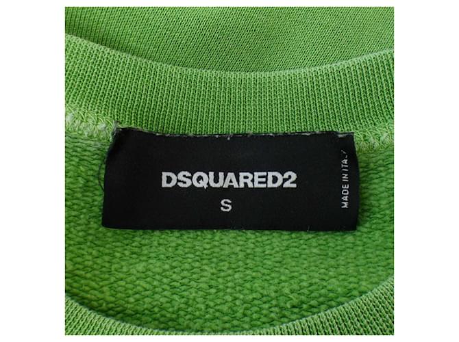 Autre Marque Sweatshirt Dsquared2 S74GU0229 Rot Grün - Ansicht 4