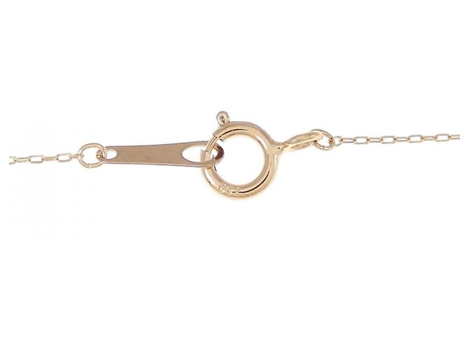 Autre Marque Collana Croce Diamante Au750 Rosa - vista 5