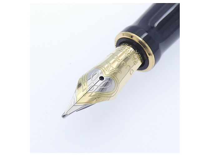 Autre Marque Parker Duofold Classic Centennial Au750 Füllfederhalter Schwarz - Ansicht 3
