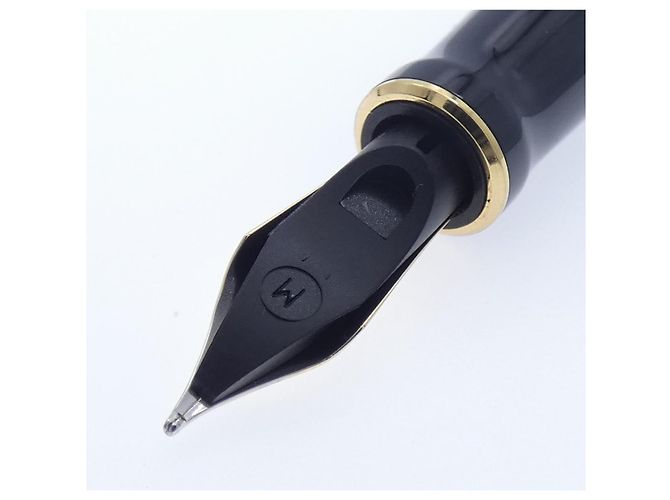 Autre Marque Parker Duofold Classic Centennial Au750 Füllfederhalter Schwarz - Ansicht 4