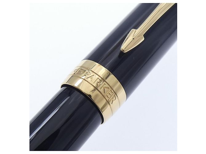 Autre Marque Parker Duofold Classic Centennial Au750 Füllfederhalter Schwarz - Ansicht 6
