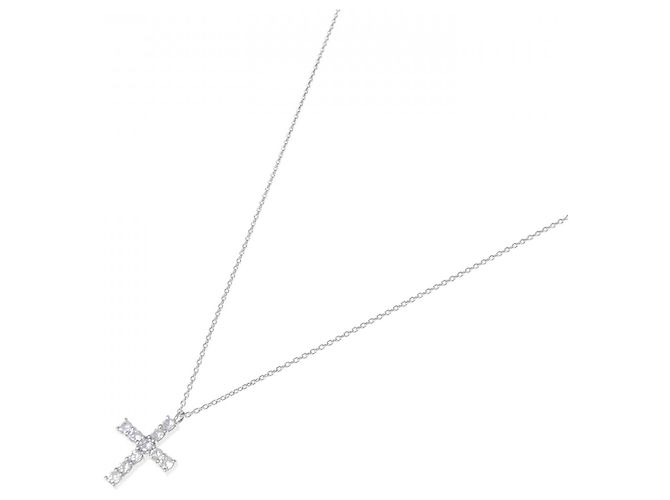 Autre Marque Collana Vendome in platino e diamanti Argento - vista 2