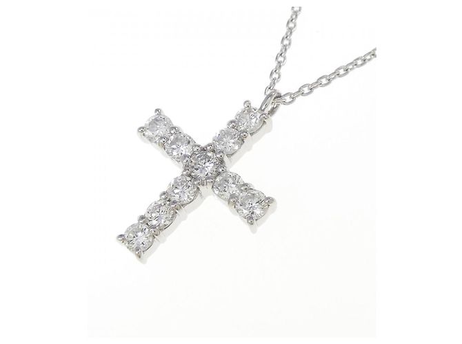 Autre Marque Collana Vendome in platino e diamanti Argento - vista 3