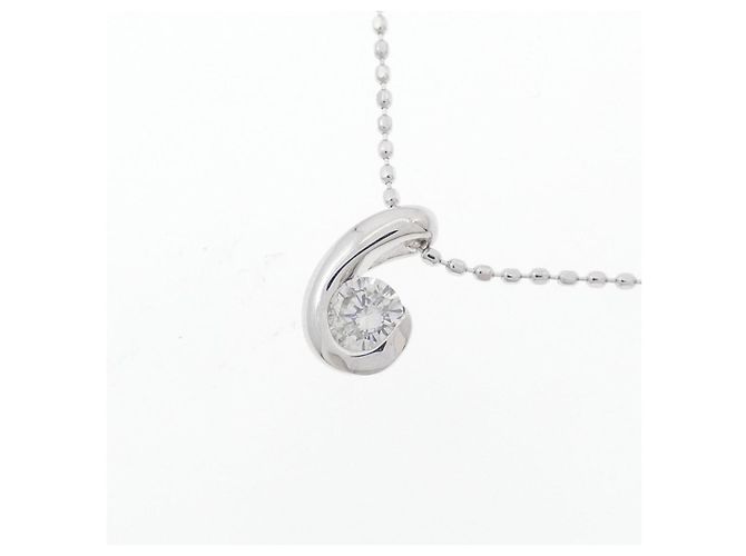 Autre Marque Collana con diamanti Au750 Argento - vista 3
