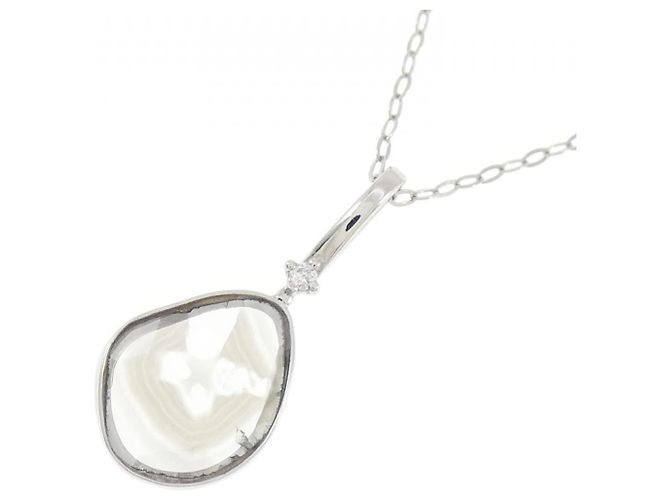 Autre Marque Collana in diamanti Platinum950 Argento - vista 3