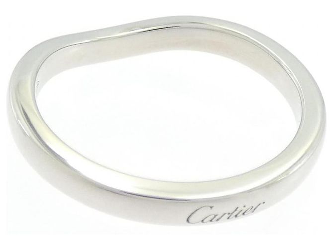Cartier Ballerina Ring Platin Größe 46 Silber - Ansicht 4