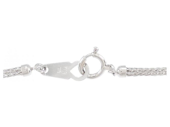 Autre Marque Collana con perle bianche del Mar del Sud e diamanti Au750 Argento - vista 5