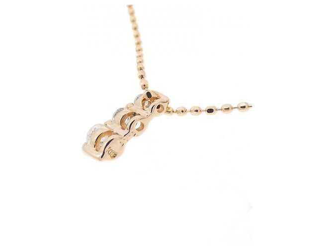 Autre Marque Collana in oro Au750 e diamanti Rosa - vista 4