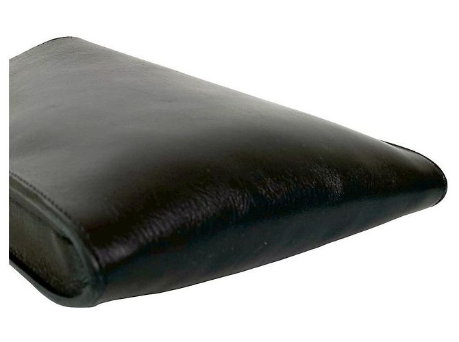 Hermès Borsa a tracolla in pelle Hermes Omenito Nero - vista 8