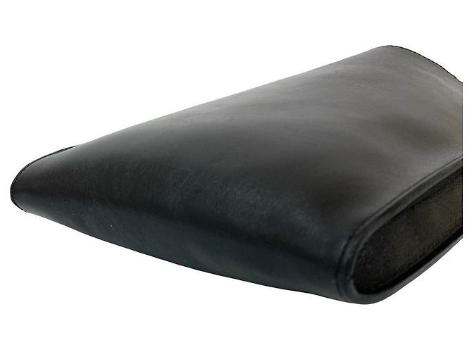 Hermès Borsa a tracolla in pelle Hermes Omenito Nero - vista 9