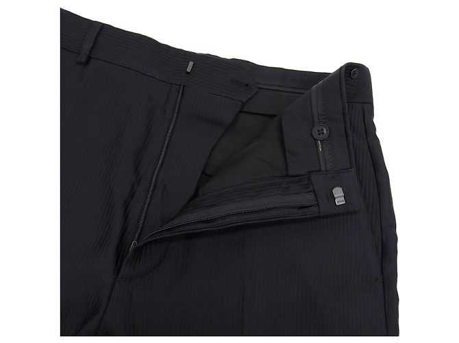 Pantaloncini con strisce sfumate e ricamo logo Fendi FF Nero - vista 3
