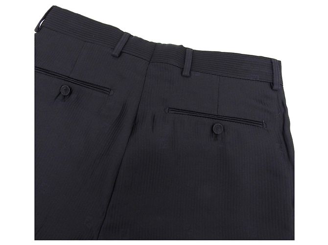 Pantaloncini con strisce sfumate e ricamo logo Fendi FF Nero - vista 4