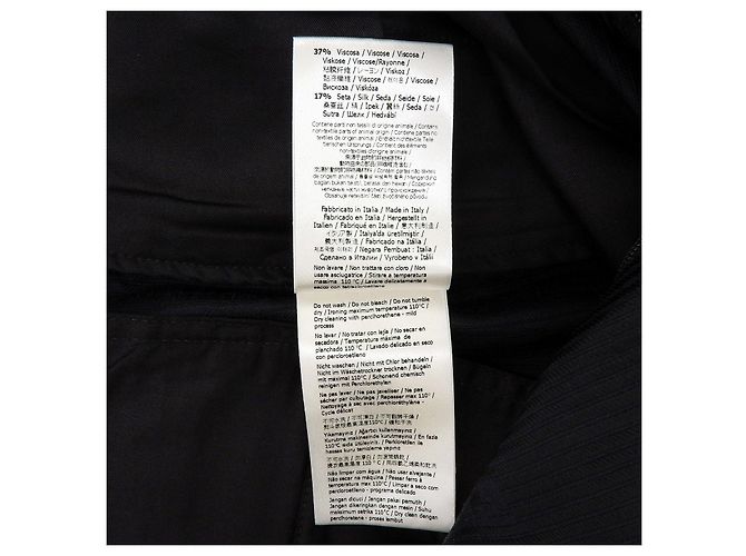 Pantaloncini con strisce sfumate e ricamo logo Fendi FF Nero - vista 9