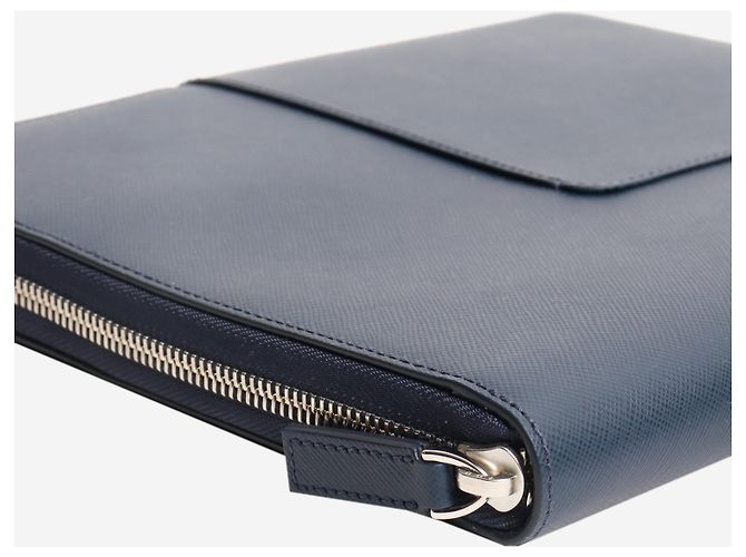 Autre Marque Blue Sartorial leather notebook - view 2