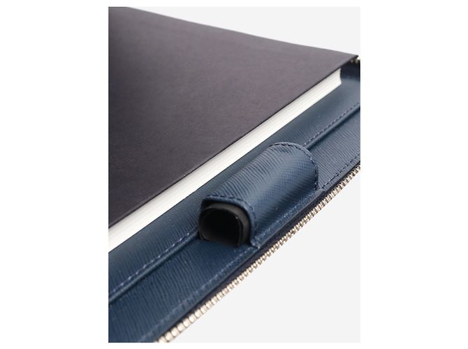 Autre Marque Blue Sartorial leather notebook - view 6