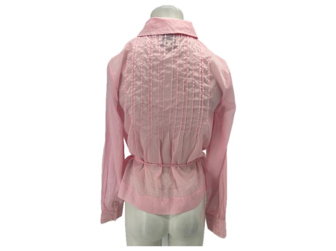 Autre Marque Blusa rosa de algodón Damson Madder - vista 2