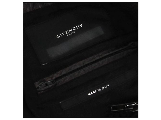 Givenchy Cappotto in shearling e pelle Nero - vista 6