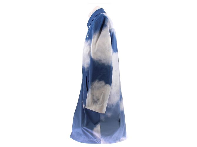 Louis Vuitton Cloud 90s Mantel Blau Polyester - Ansicht 4