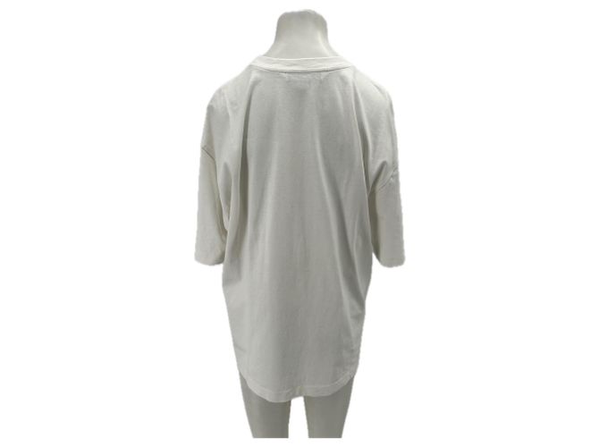 Autre Marque Camiseta blanca de algodón Dhruv Kapoor Blanco - vista 2