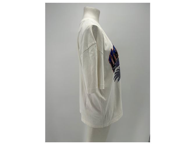Autre Marque Camiseta blanca de algodón Dhruv Kapoor Blanco - vista 4