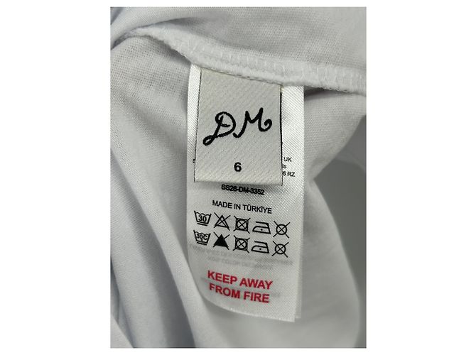 Autre Marque Camiseta blanca con estampado de gato Blanco - vista 6